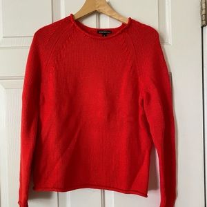 Red Jcrew sweater